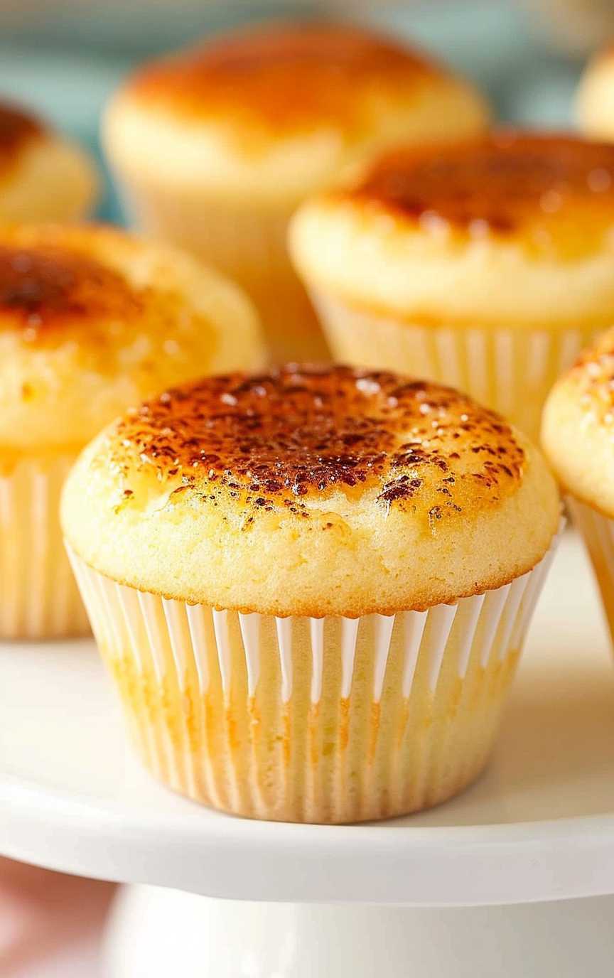 Creme Brûlée Cupcakes