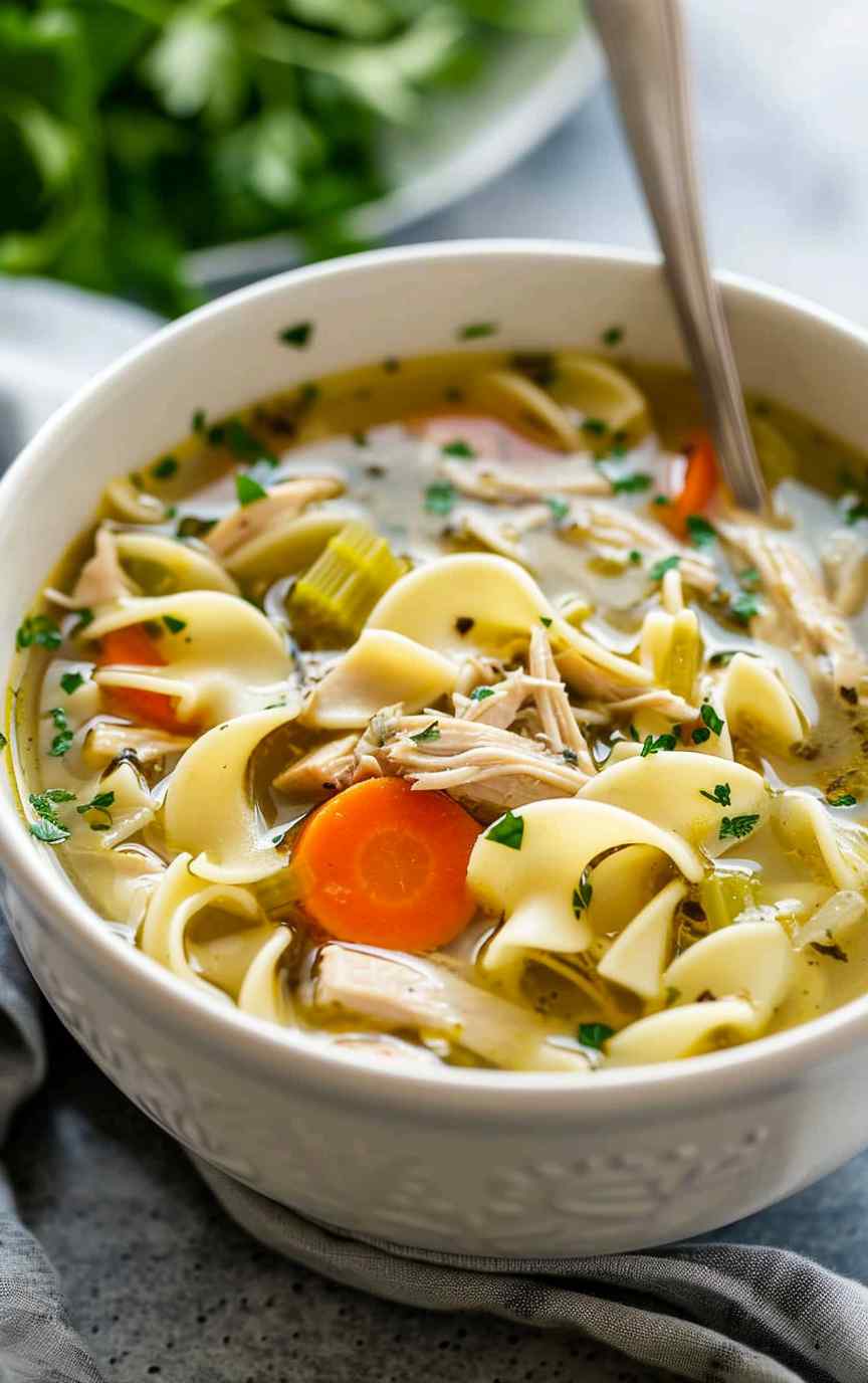 Instant Pot Chicken Noodle Soup
