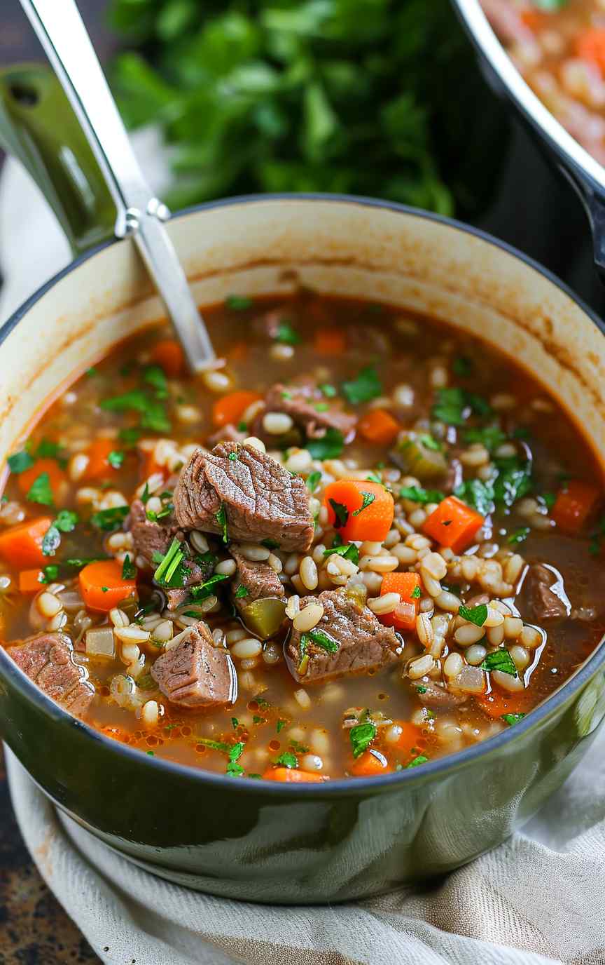 beef barley soup