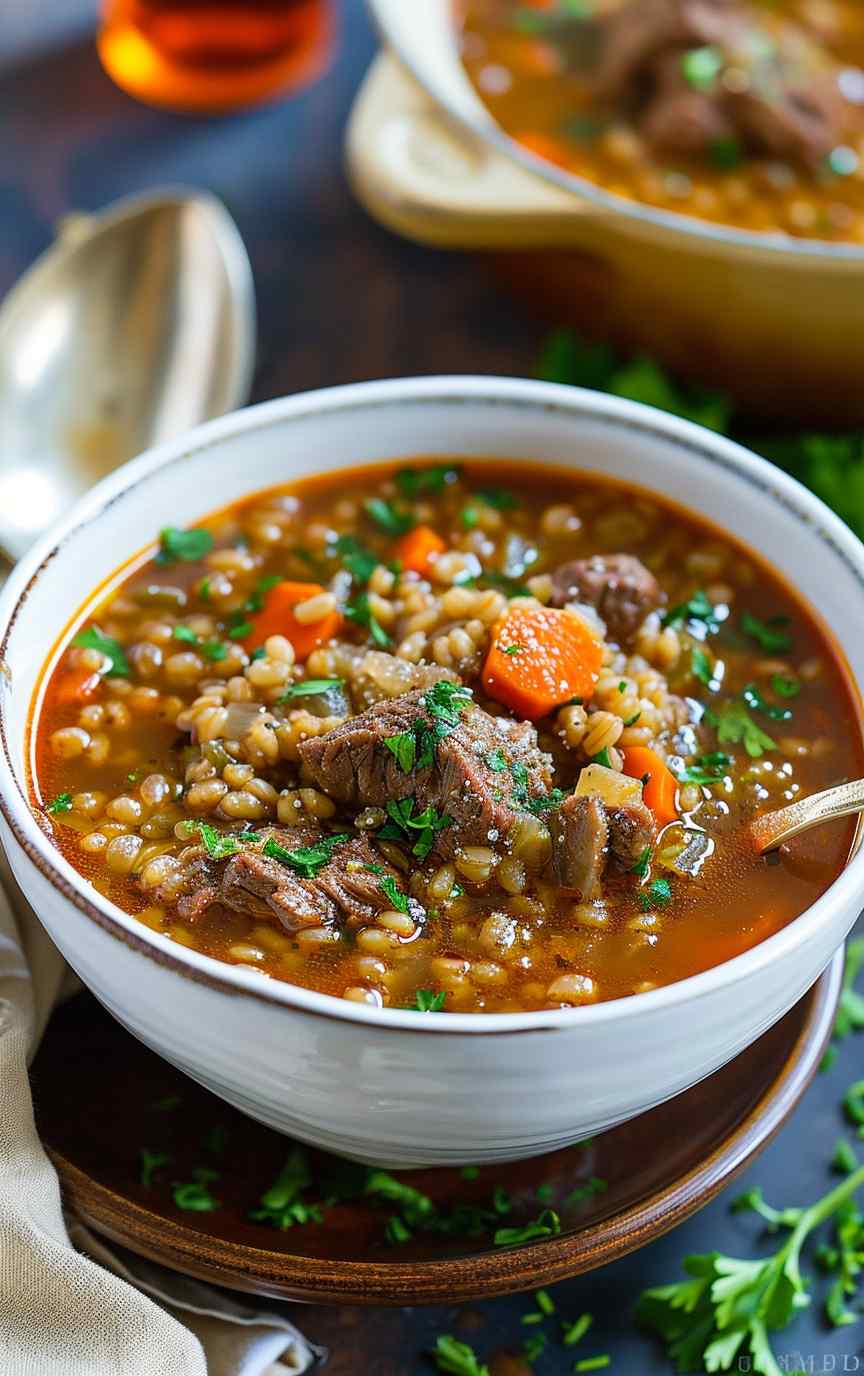 beef barley soup