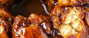 Apple fritter monkey bread