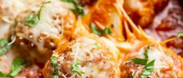 Chicken parmesan meatballs