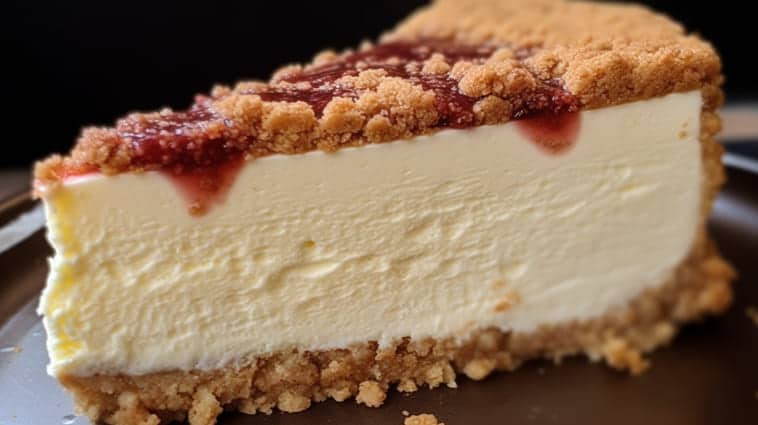 Double crust cheesecake