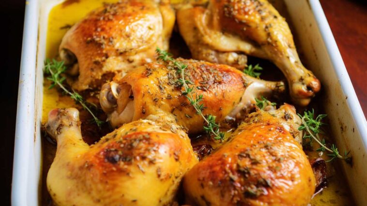 Garlic Butter Baked Chicken