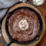 Gooey Texas Chocolate Sheet Cake Skillet