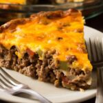 Impossible Cheeseburger Pie