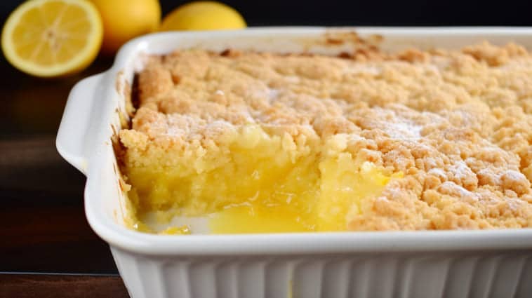 Lemon Dump Cake