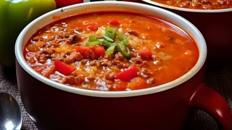 Stuffed Pepper Soup