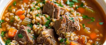 beef barley soup