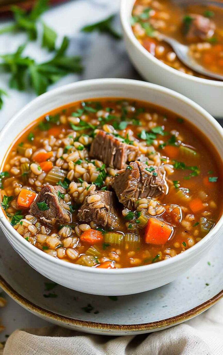beef barley soup