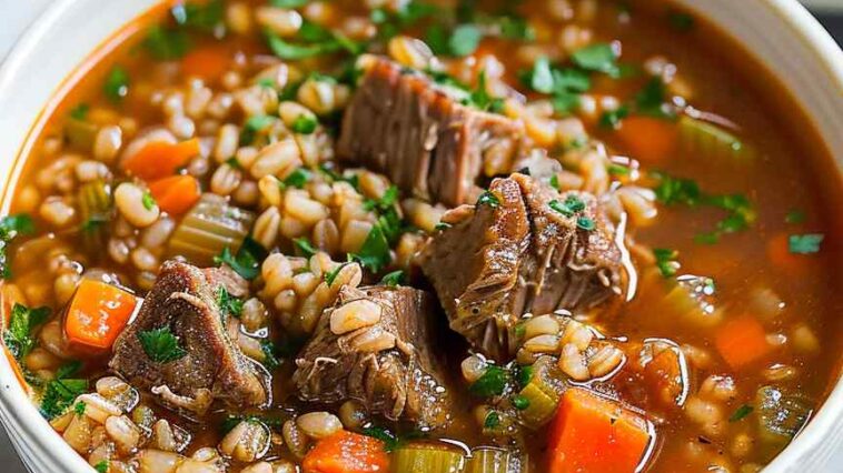 beef barley soup