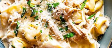 chicken tortellini alfredo